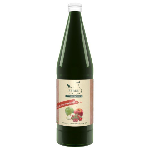 Apfel-Weichselsaft 100% MW 1 l