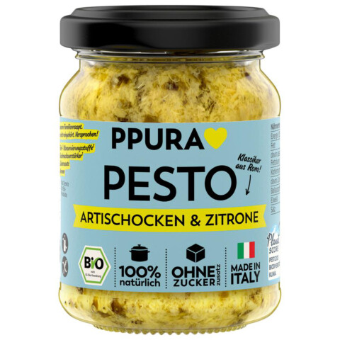 Bio Pesto Artischocke & Zitrone 120 g