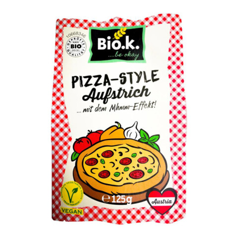 Bio Pizza Style Aufstrich 125 g