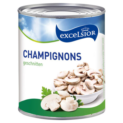 Champignon geschnitten 850 ml