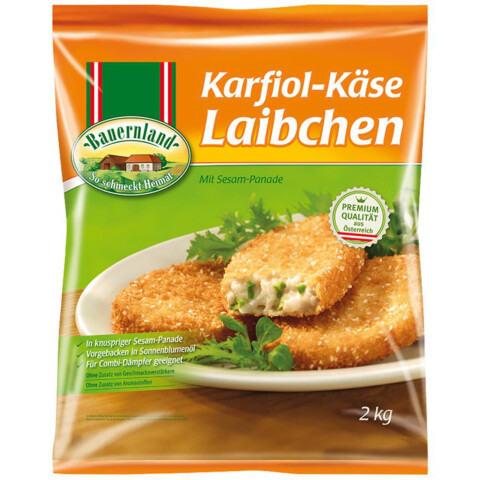 Tk-Karfiol-Käse-Laibchen 2 kg