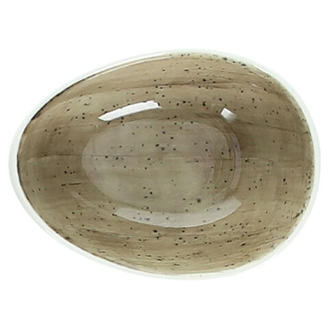 B-Rush Grey Schale oval 10x7,5 cm