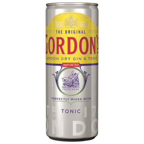 Dry Gin & Tonic  250 ml
