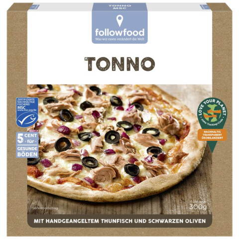 Bio TK-Pizza Tonno 300 g