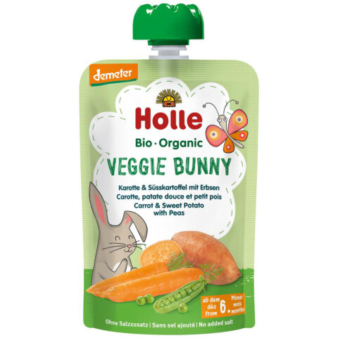 Bio Pouchy Veggie Bunny 100 g