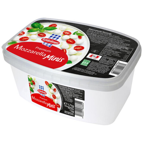 Mozzarella Minis 45% F.i.T.  1 kg