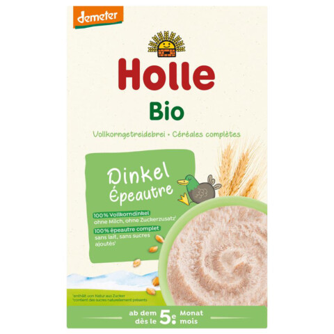 Bio Vollkorngetreidebrei Dinkel 5M 250 g