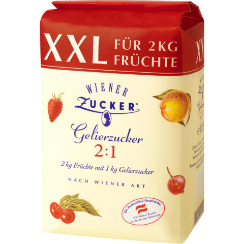Wiener Gelierzucker 2:1 XXL 1 kg