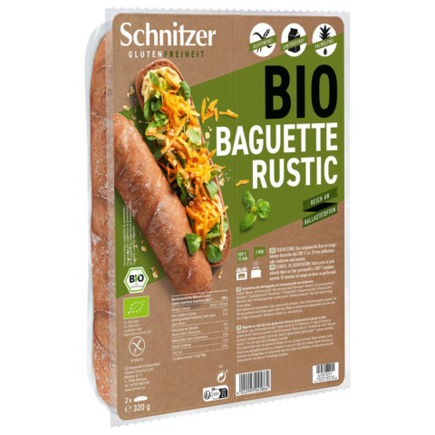 Bio Baguette Rustic 320 g