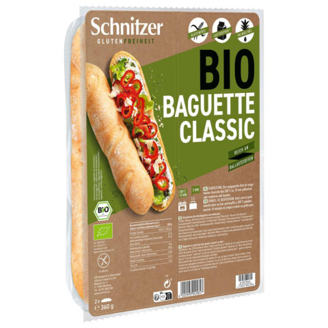 Bio Baguette Classic 360 g