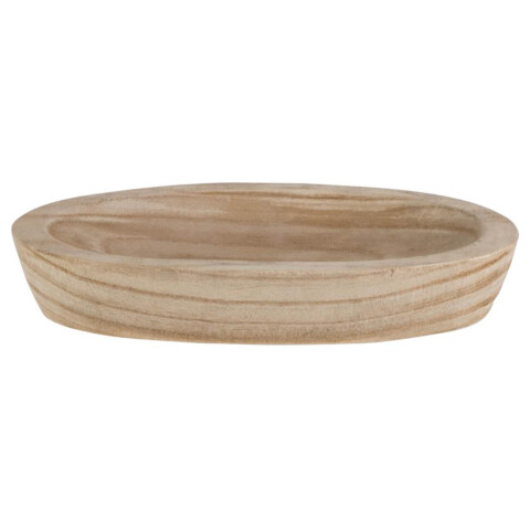 Schale Holz oval  24,5x15 cm