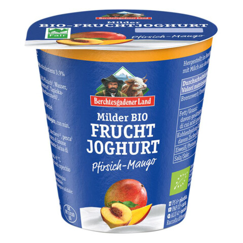 Bio Fruchtjoghurt Pfirsich-Mango 150 g