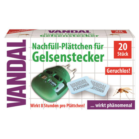 Gelsenstecker Plättchen Nfg. 20 Stk