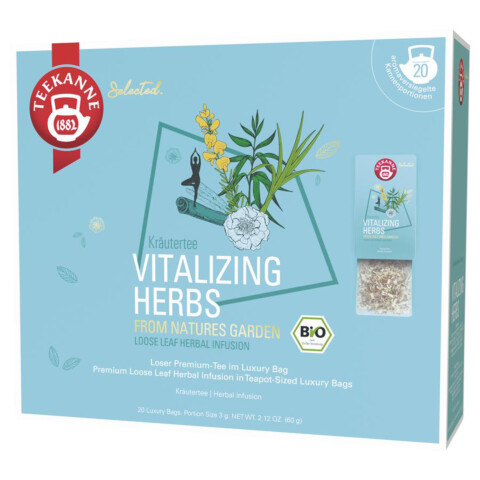 Bio Selection Vitalizing Herbs 20 Btl