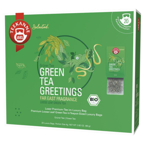 Bio Green Tea Greetings 20 Btl
