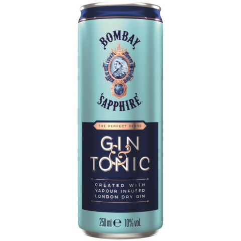 Sapphire Gin & Tonic 6,5%vol. 0,25 l