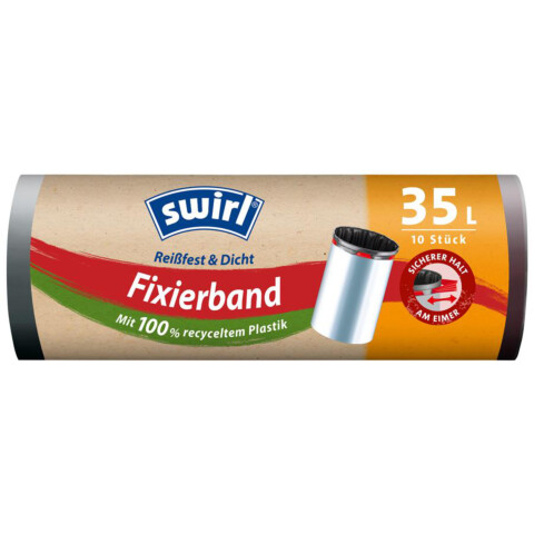 Müllsäcke Fixierband 35 l 10 Stk