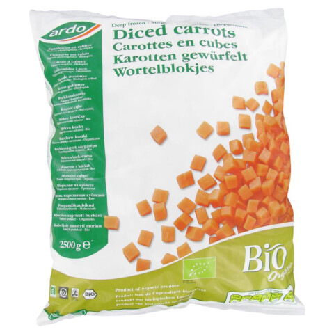 Bio TK-Karotten gewürfelt 2,5 kg