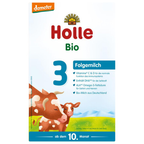 Bio Folgemilch 3 10M+ 600 g