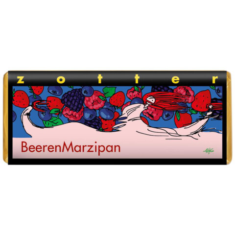 Bio Beeren Marzipan 70 g