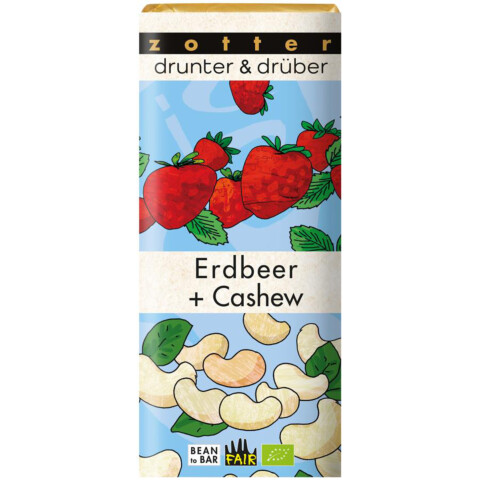 Bio Erdbeer + Cashew 70 g