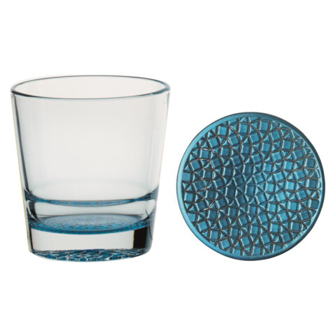 Metal Becher blau       40 cl