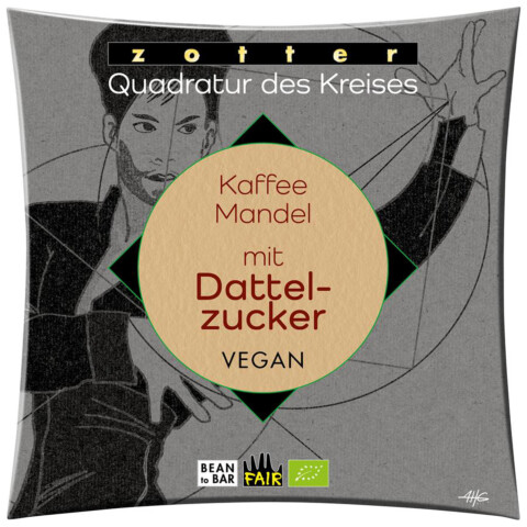 Bio Kaffee Mandel Dattelzucker 70 g