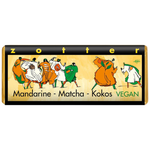 Bio Mandarine Matcha Kokos 70 g