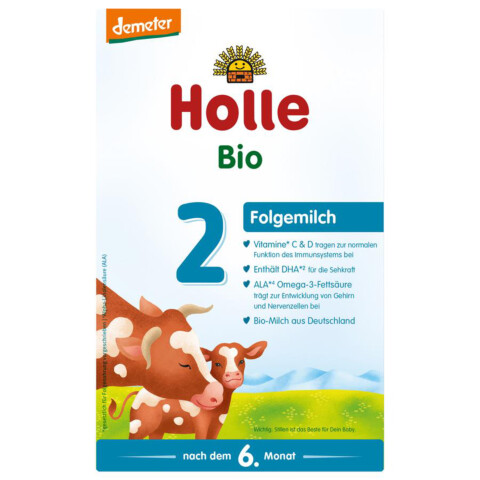 Bio Folgemilch 2 7M+ 600 g