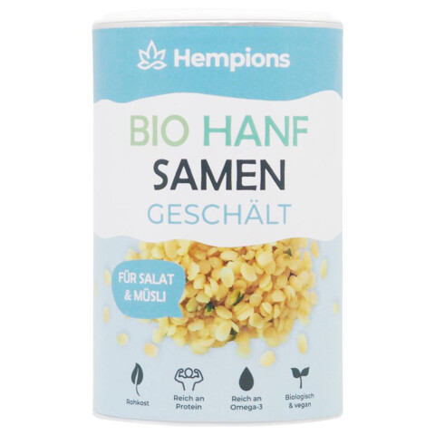 Bio Hanfsamen geschält 200 g