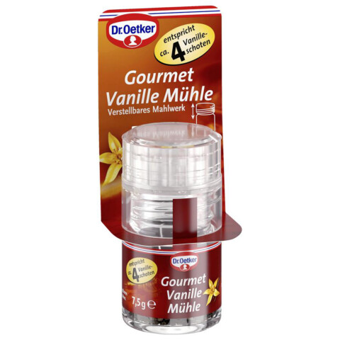 Gourmet Vanille Mühle 7,5 g