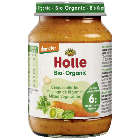 Bio Gemüseallerlei >6M 190 g