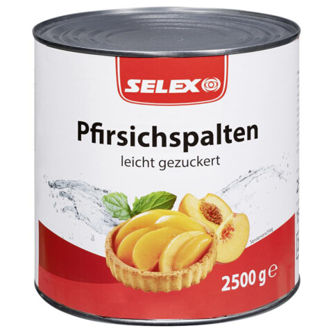 Pfirsichspalten 2.500 g