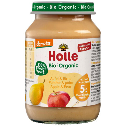 Bio Apfel & Birne >5M 190 g