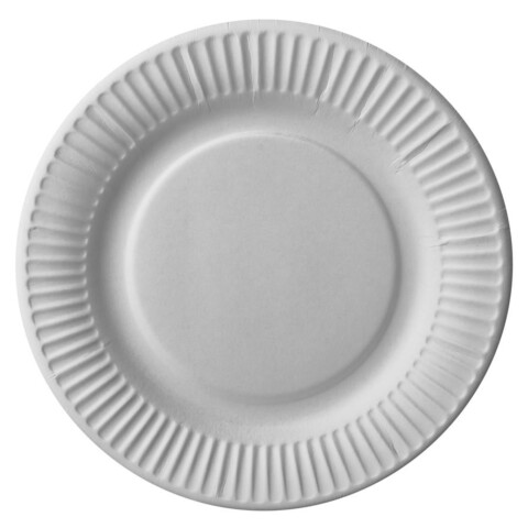 Pappteller weiß rund Ø 18 cm 100 Stk