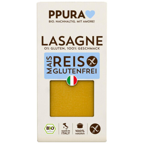 Bio Lasagne Mais-Reis 250 g