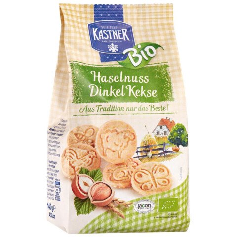 Bio Haselnuss-Kekse 140 g