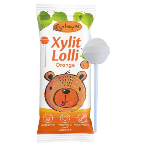 Xylit Lolli Orange 6 g