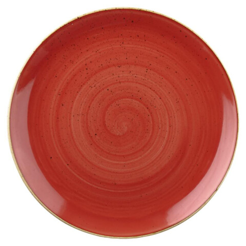 Stonecast Teller berry red  ø21,7 cm