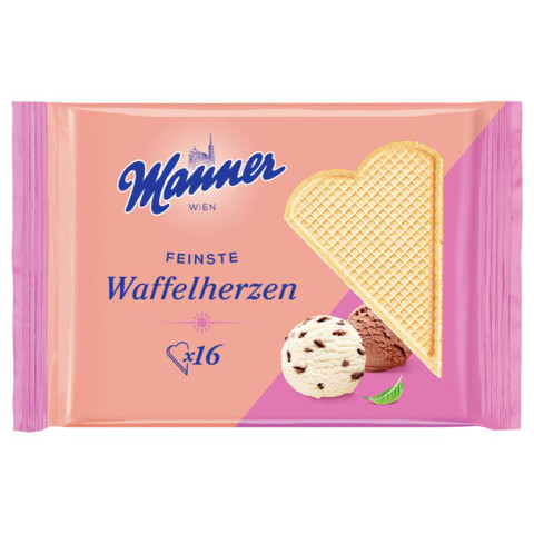 Waffelherzen 16er 55 g