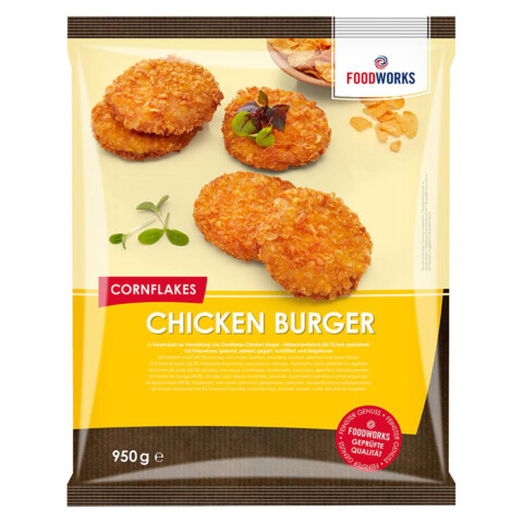 Tk-Chicken Patty Cornflakes 950 g