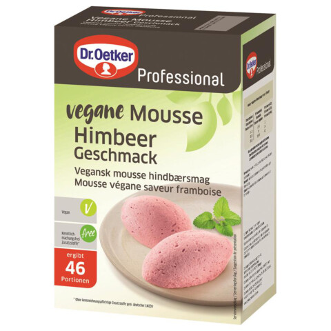 Vegane Mousse Himbeer 0,9 kg