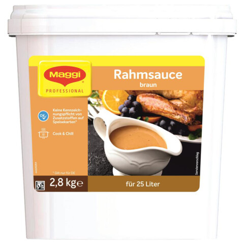 Rahmsauce braun 2,8 kg