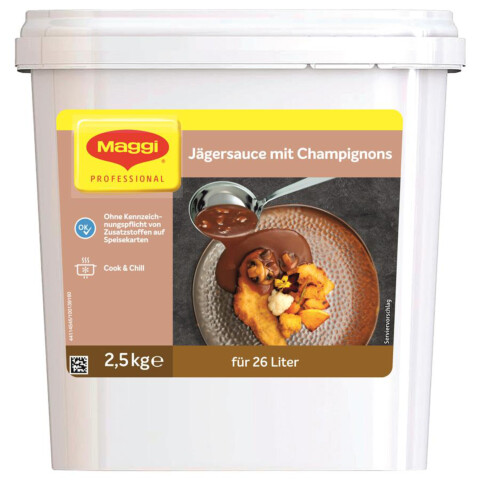 Jägersauce mit Champignons 2,5 kg
