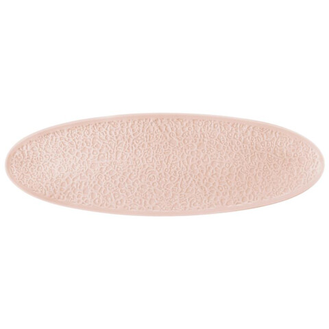 Nori Platte rose coup 44x14 cm