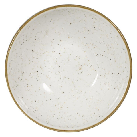 Stonecast Schale Barley white ø13 cm