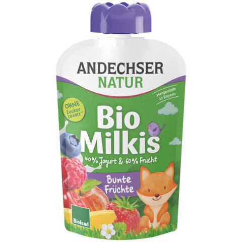 Bio Milkis Bunte Früchte 100 g