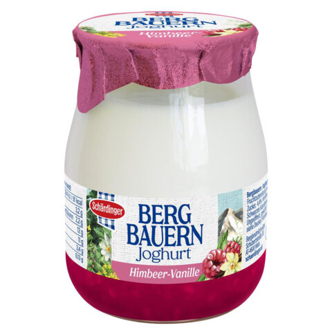 Joghurt auf Himbeere Vanille 150 g