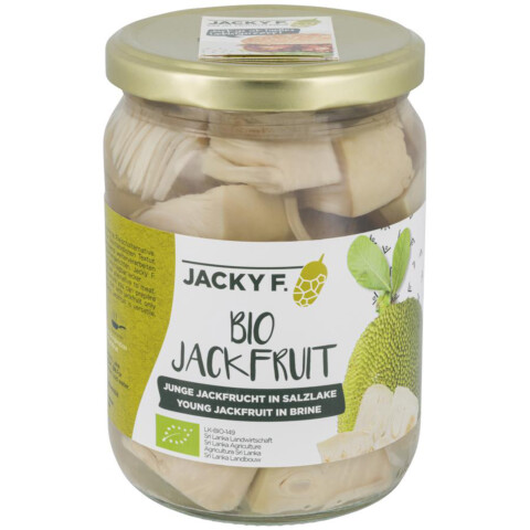 Bio Jackfruit in Salzlake Glas  500 g