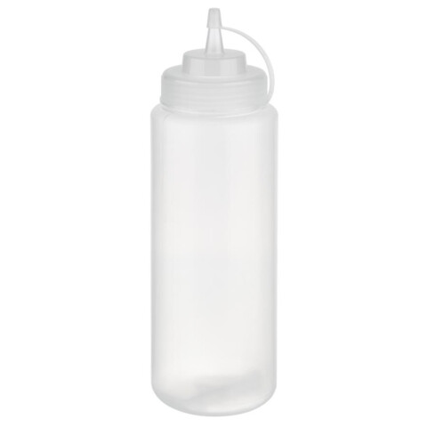 Quetschflasche transparent 1,025 l